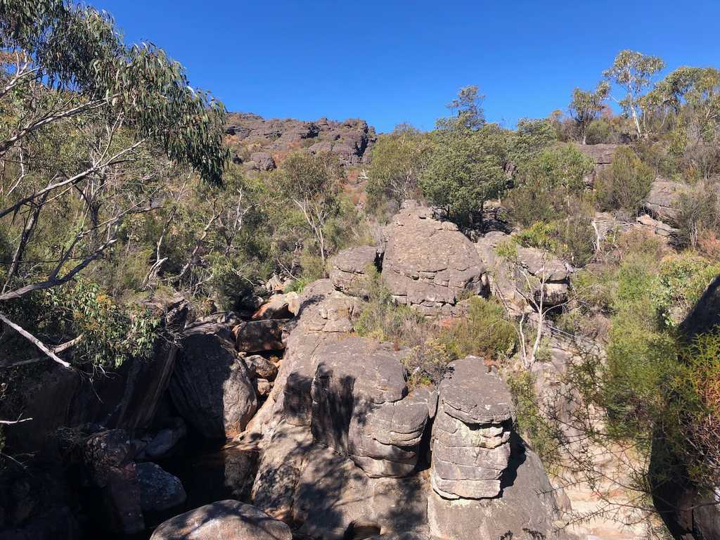 Boulders around Stony Creek