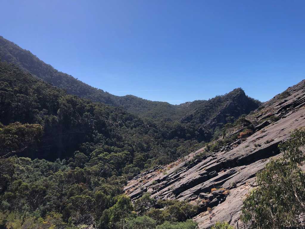 Rocky mountainsides